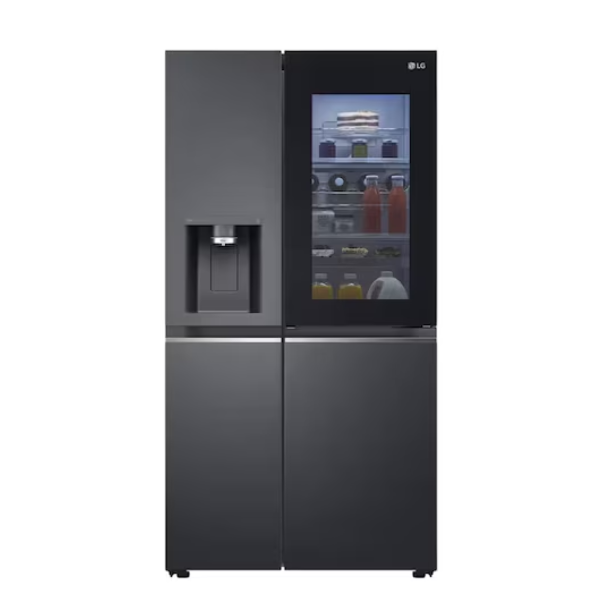 Refrigerador Side by Side 635L con InstaView NEGRO REACONDICIONADO
