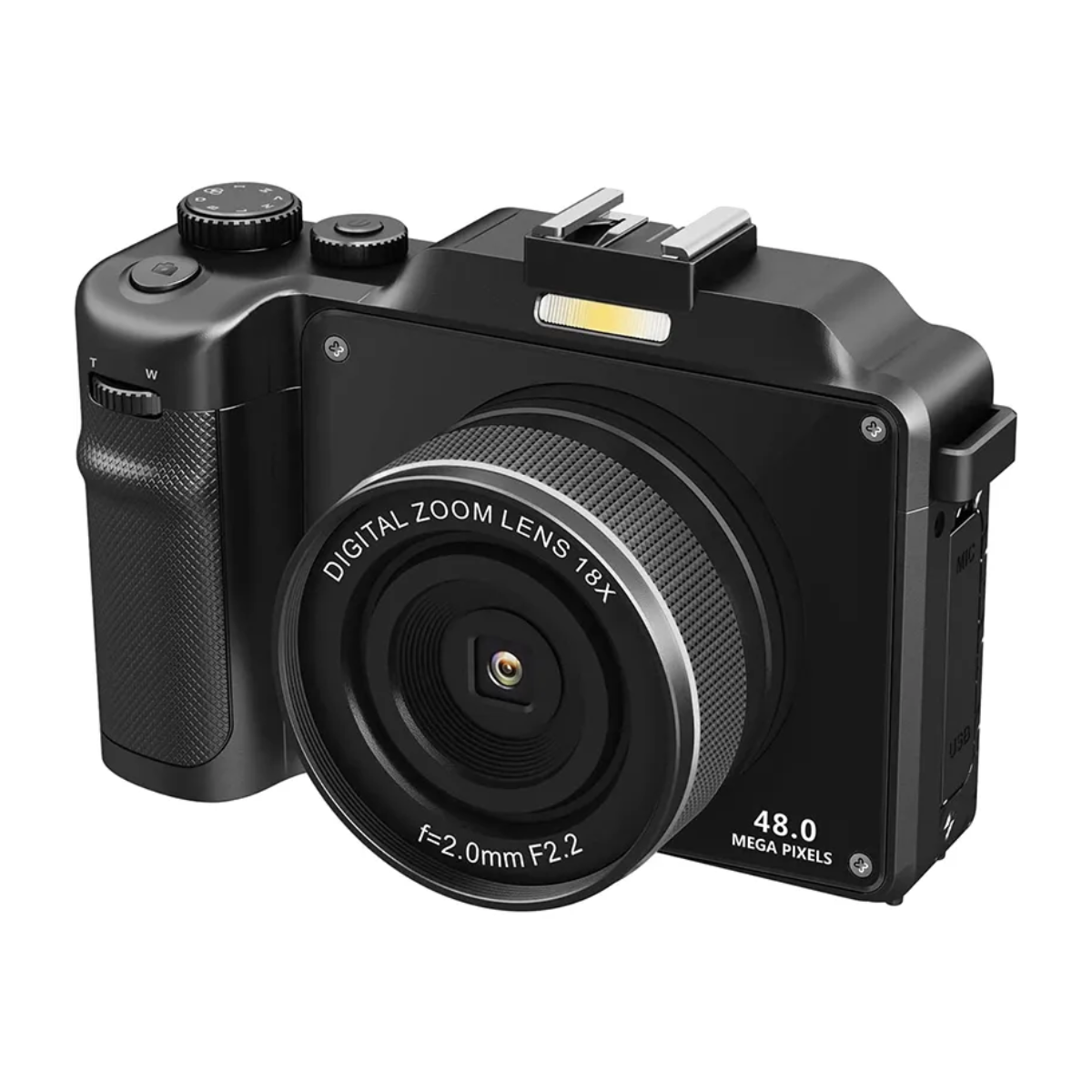 Cámara Digital Selfie SLR Renvmexy FSD-X9 4K 48MP Reacondicionada