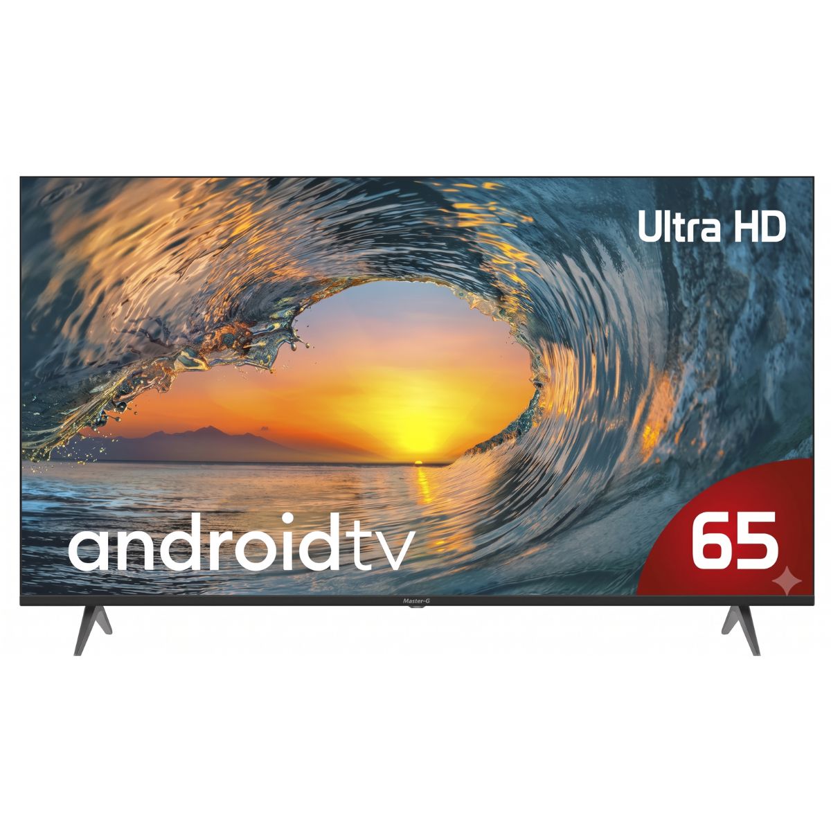 GTV 65" UHD Smart TV Android 11 MGAE6500F Open Box