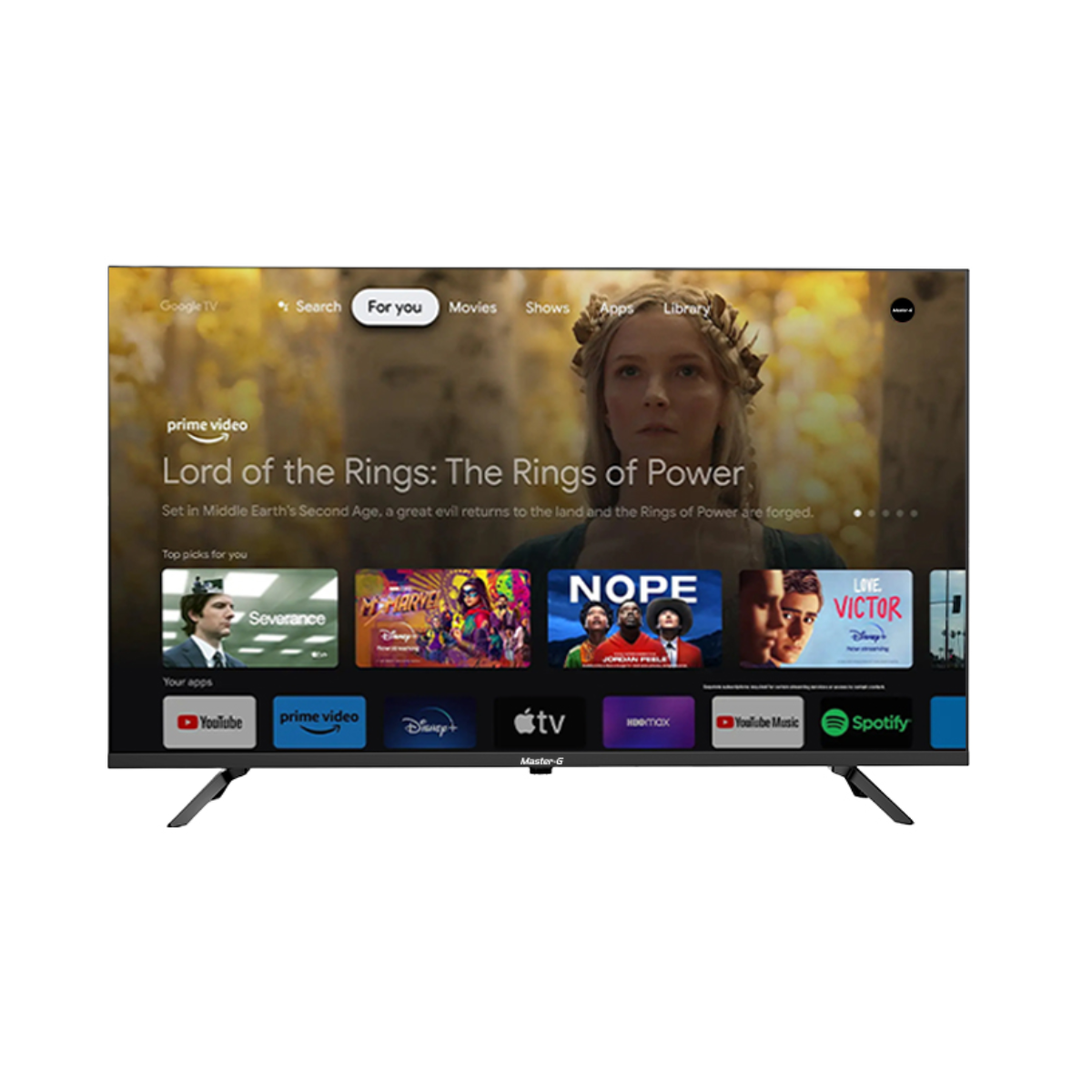 Smart TV Master-G 65" Google TV 4K UHD Openbox