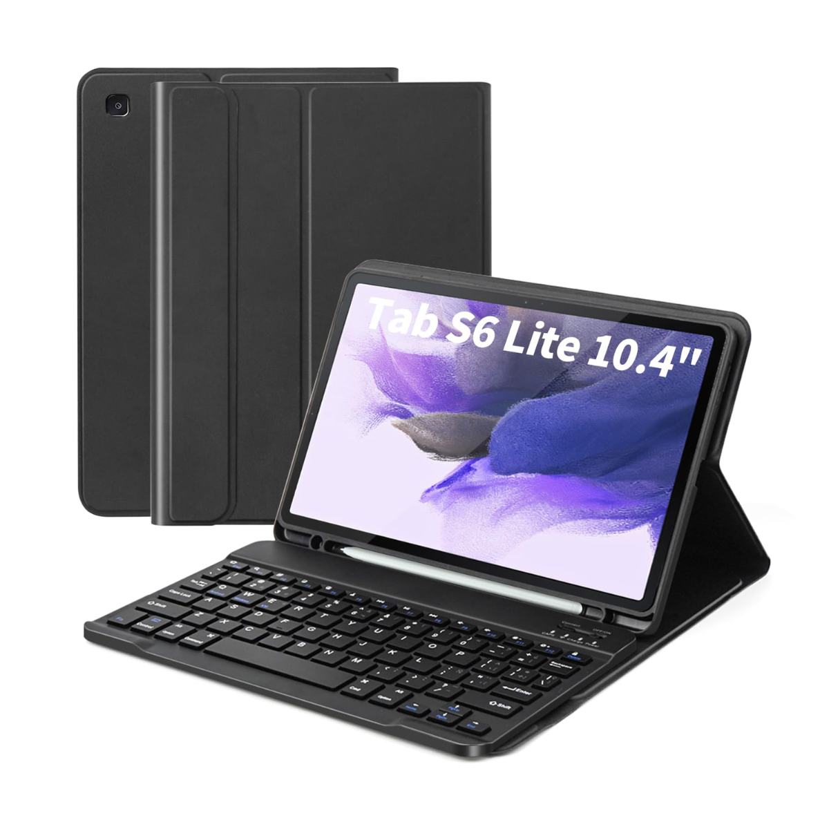 Funda con Teclado Español Ñ para Galaxy Tab S6 Lite 10.4" P610 / P615
