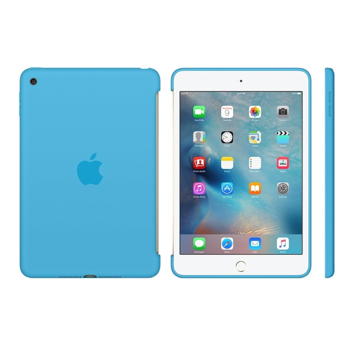 Carcasa Apple de silicona iPad Mini 4 Azul Openbox
