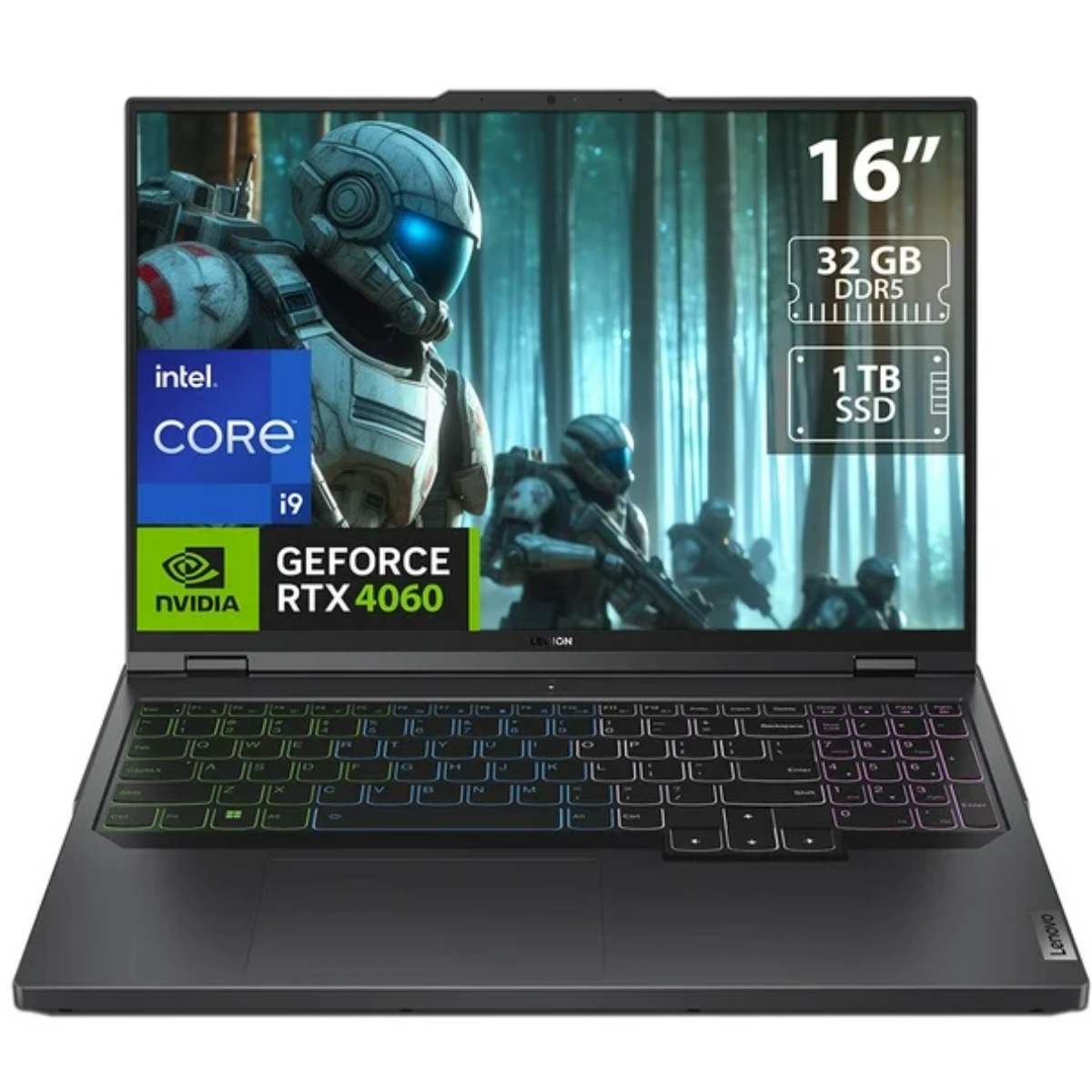 Lenovo Legion Notebook Gamer Intel Core i9-13900HX 32GB RAM 1TB SSD NVIDIA GeForce RTX 4060 Reacondicionado