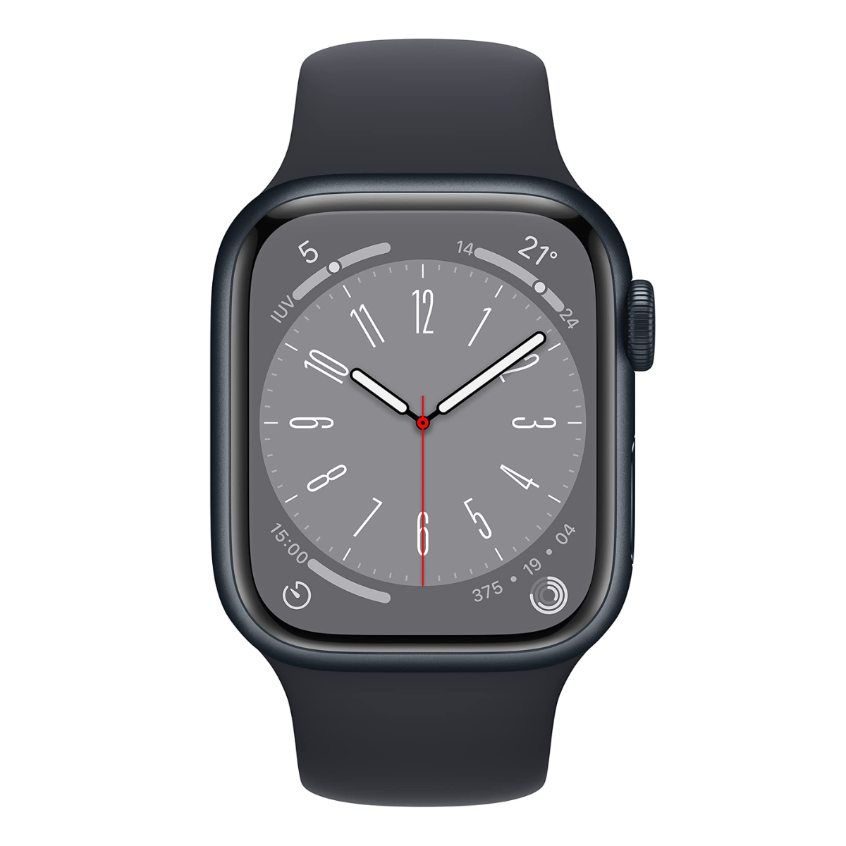 Apple Watch Series 8 GPS (41mm) Aluminio Negro Reacondicionado