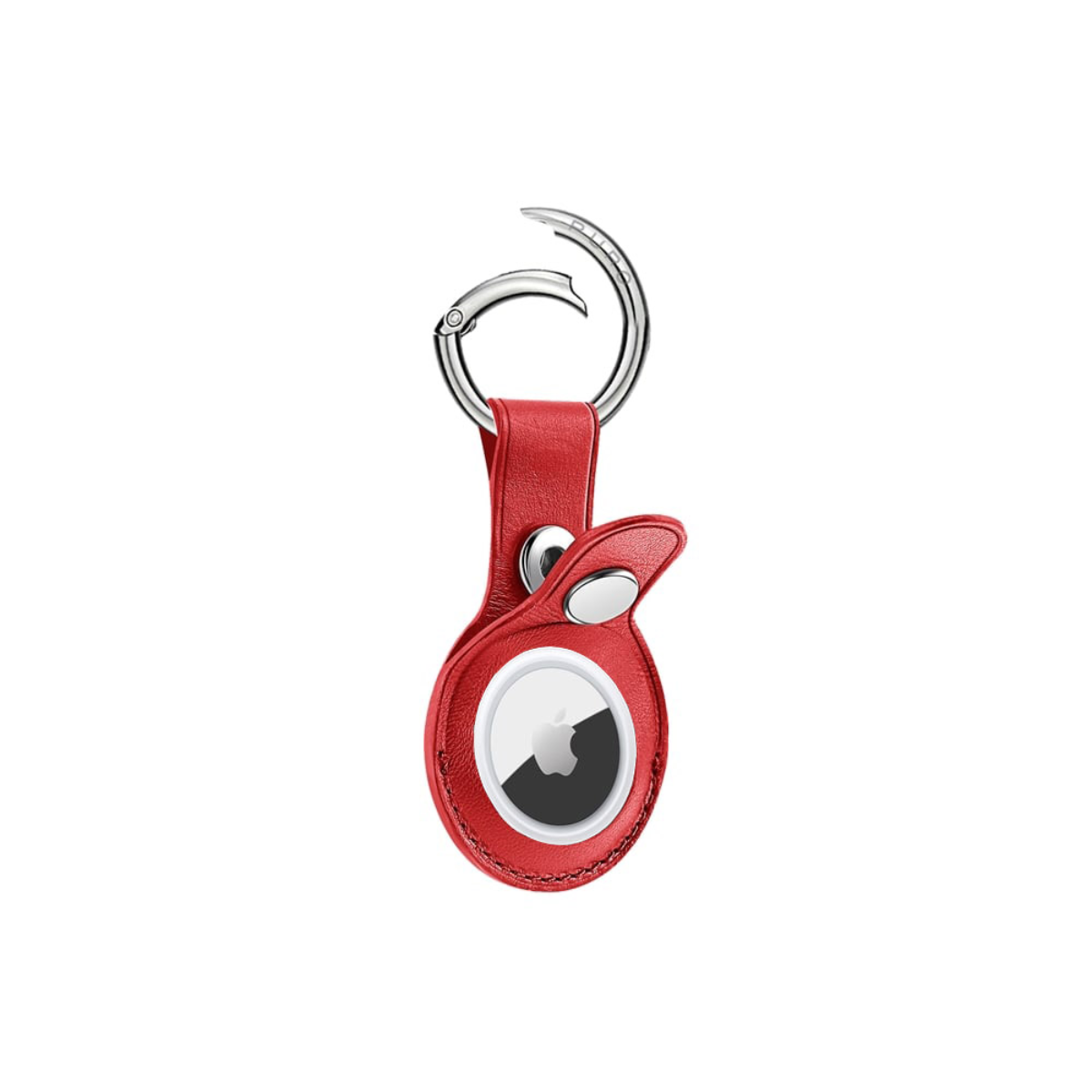Apple Llavero de Cuero para AirTag Rojo OpenBox