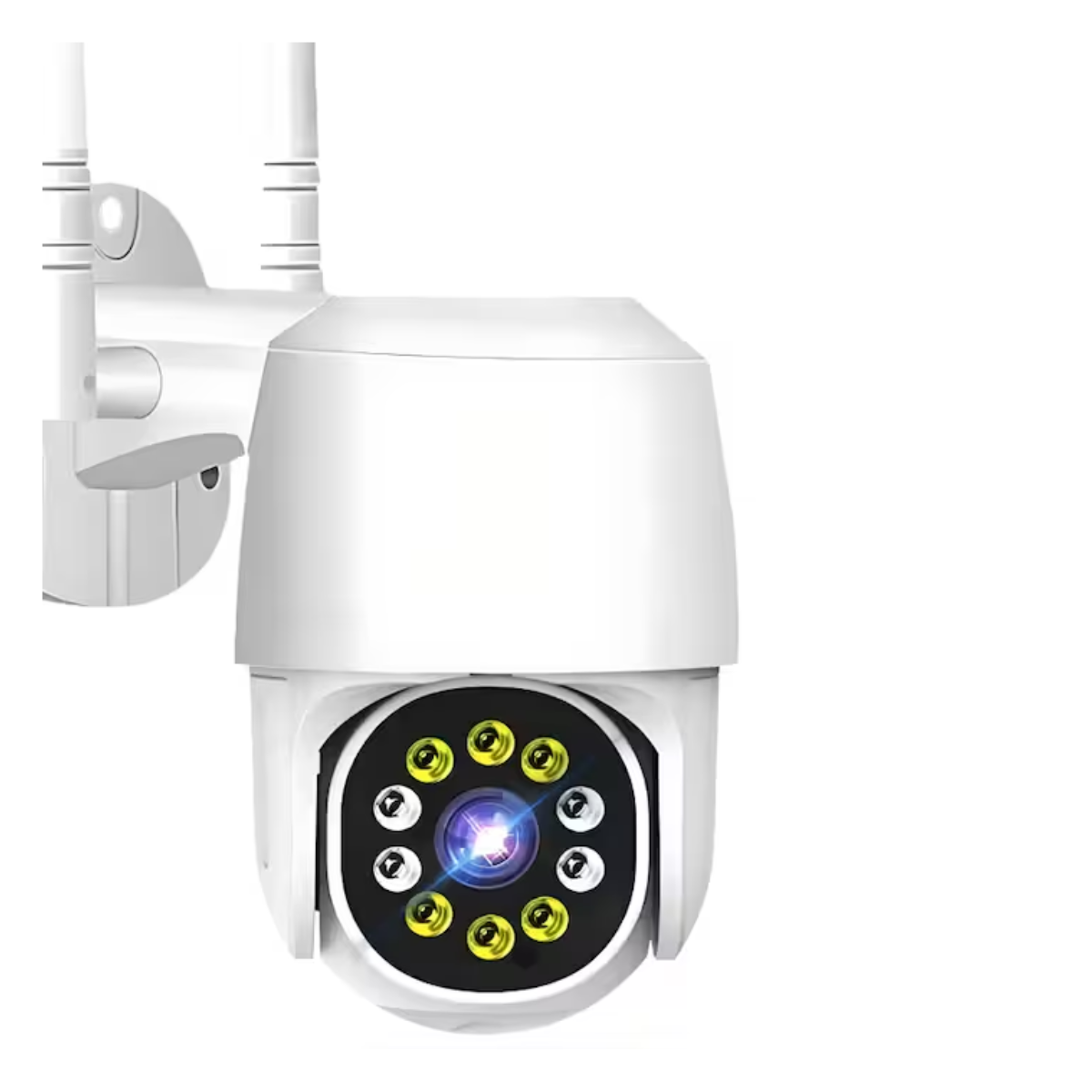 Cámara de Seguridad IP WiFi Externa 2NLF 1080P CCTV Inalámbrica 39 LED OpenBox