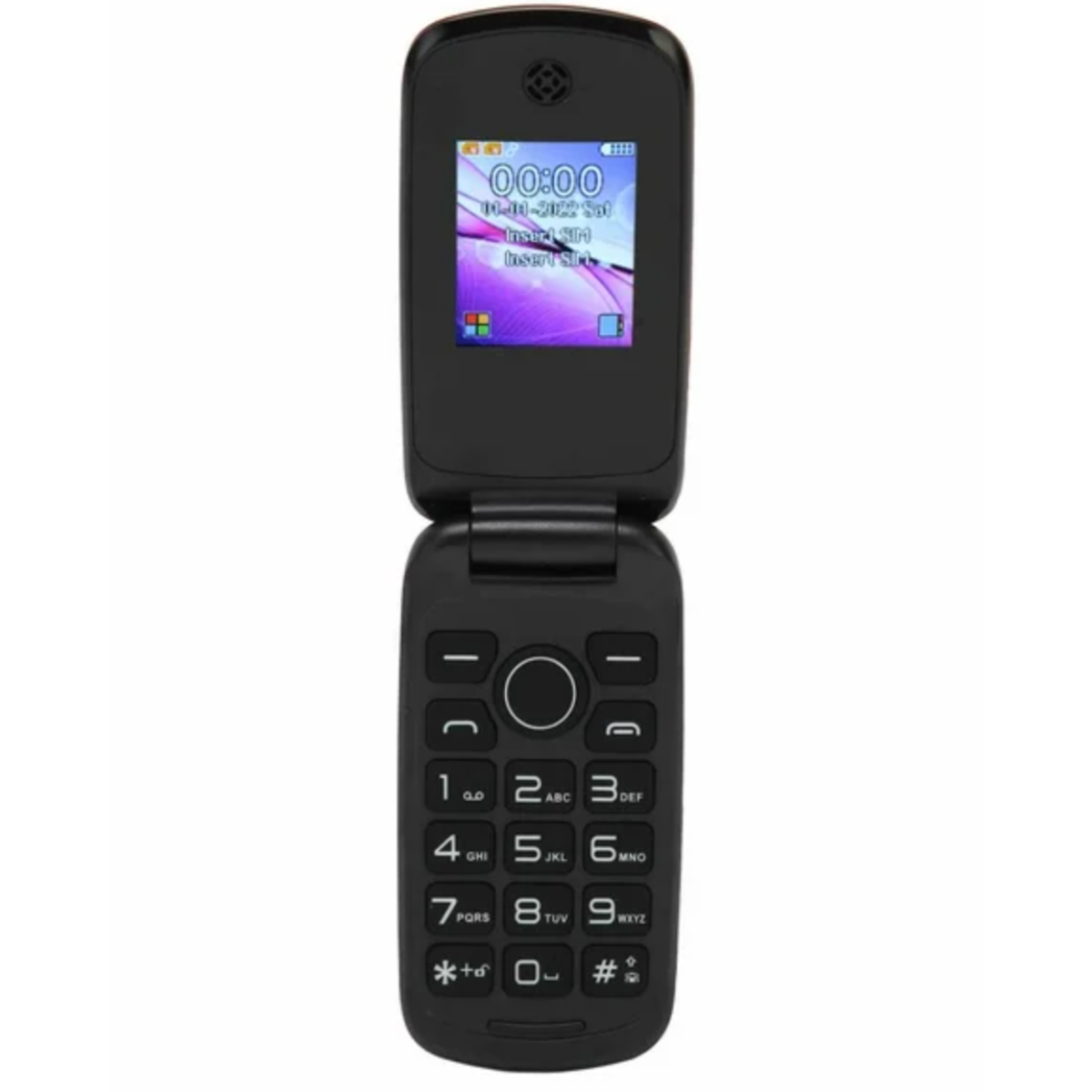 Celular con tapa y doble tarjeta sim para redes 2G GSM openbox