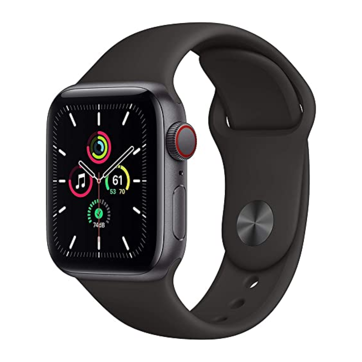 Apple Watch SE GPS (44mm) Aluminio Negro Reacondicionado