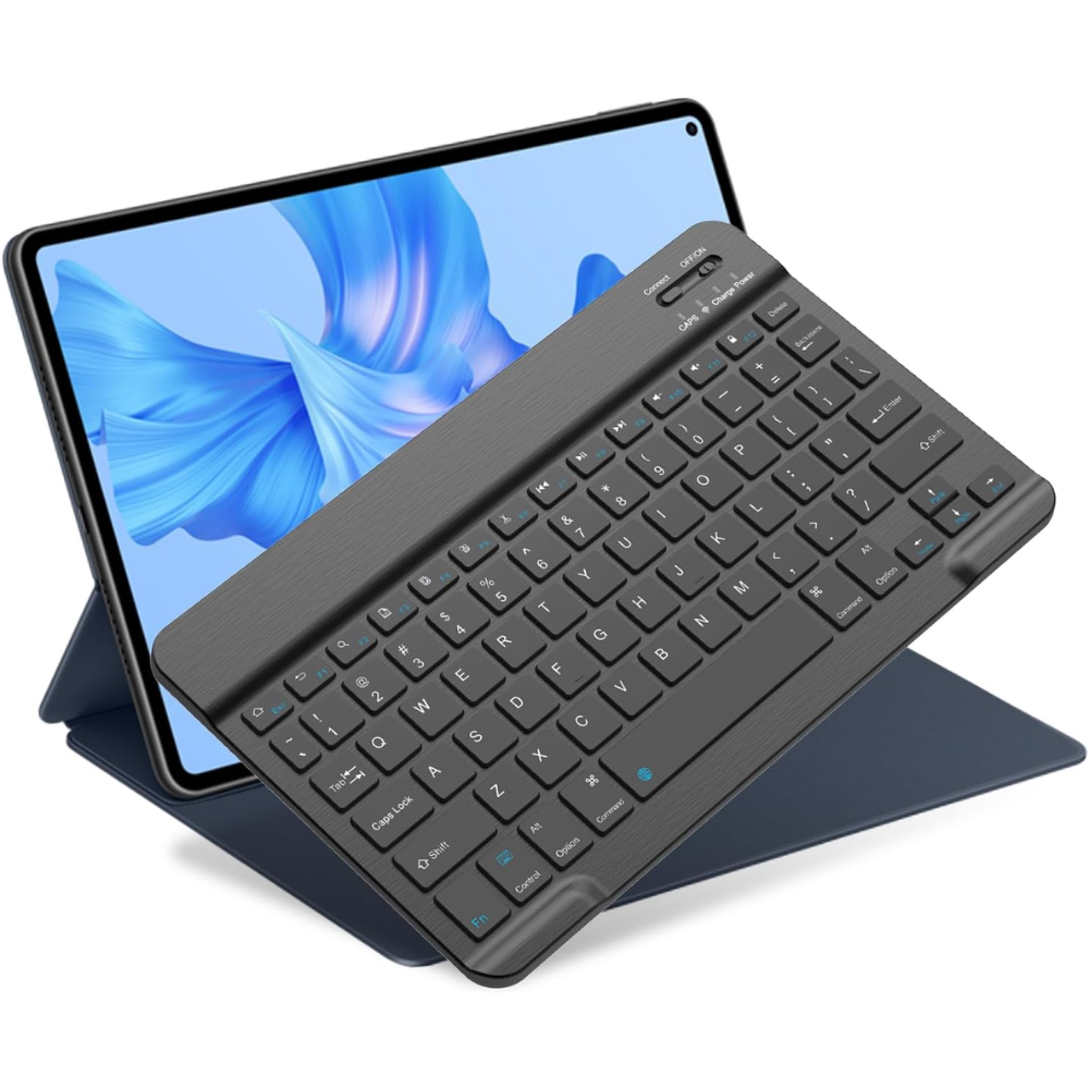 Teclado De Tableta Para Ipad 10.2 / Air 10.5 / Pro 10.5 Negro Openbox
