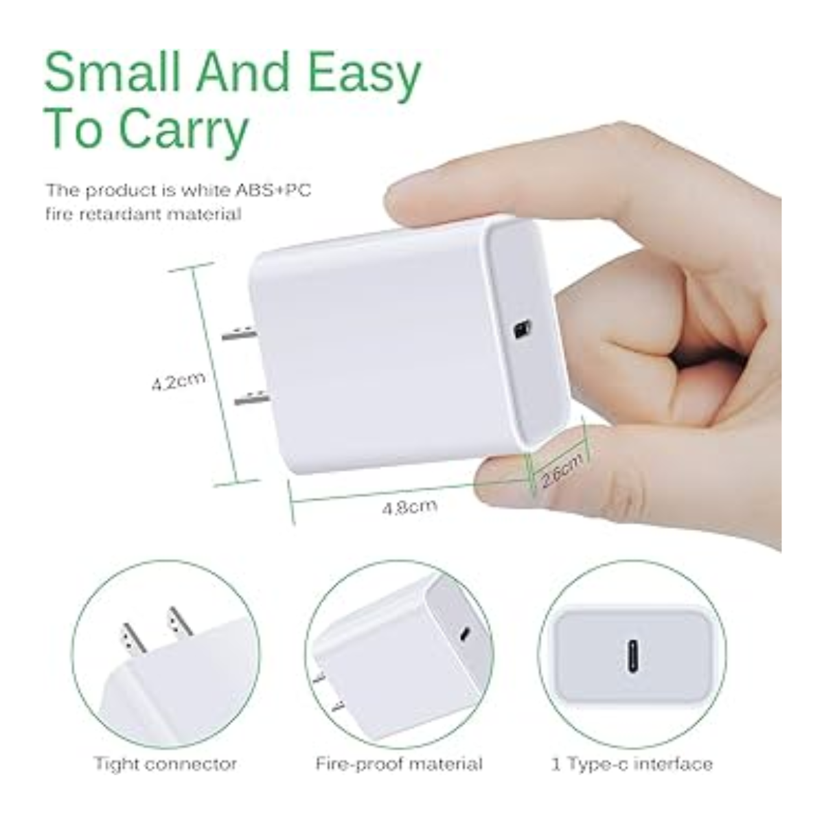 Digibox Cargador de Pared 18W USB Puerto Único Quick Charge DGQC01-DM OpenBox