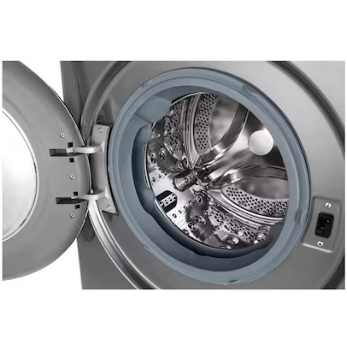 LG Lavadora Secadora Carga Frontal 12 kg/7 kg AI DD ThinQ WD12VVC4S6C.APTPECL Plata Reacondicionado