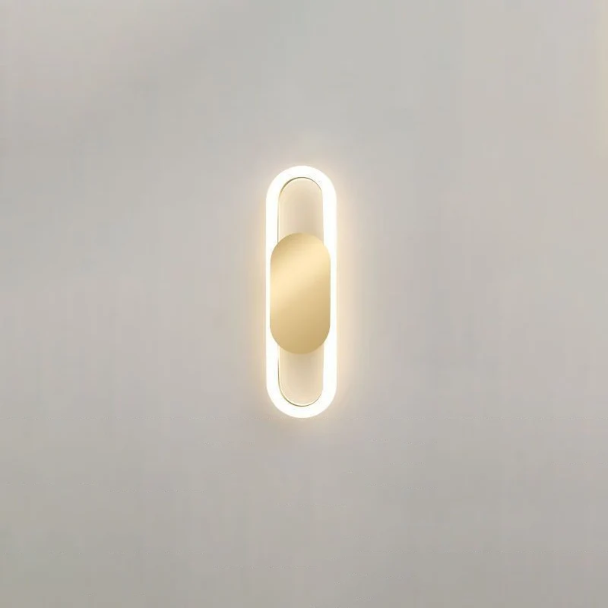 Lámpara de Techo LED Regulable Dorado Reacondicionado