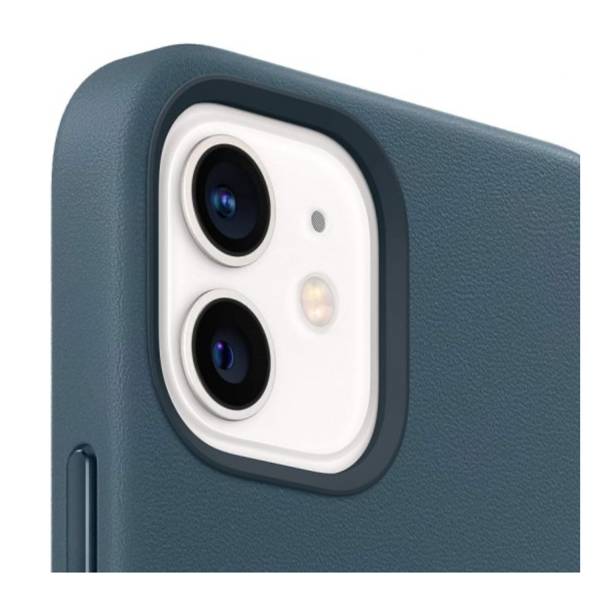 Carcasa de Cuero Apple MagSafe para iPhone 12 Pro Azul Báltico MHYD3ZM/A