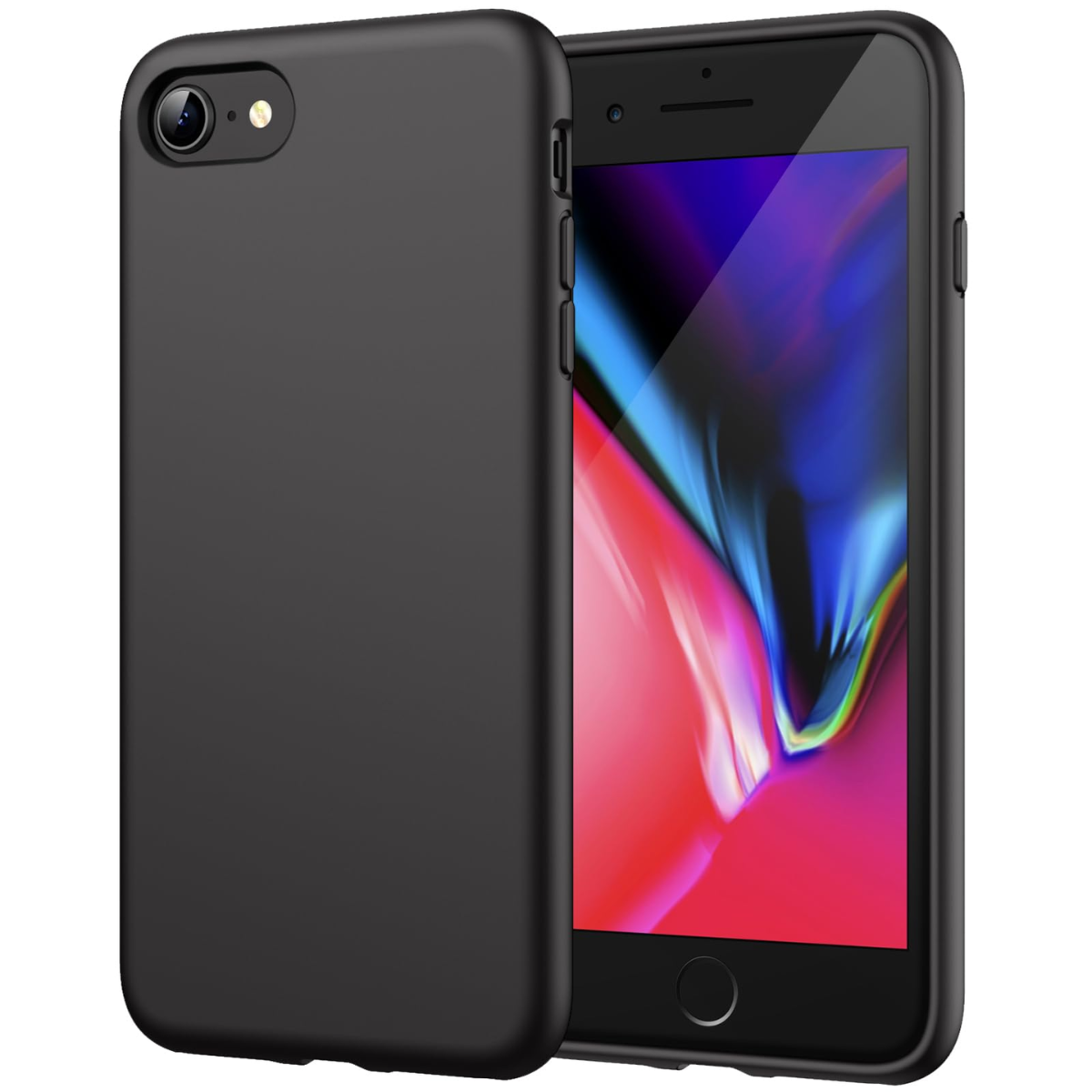 Carcasa Silicona iPhone SE Apple Negro mxyh2zm/a Openbox