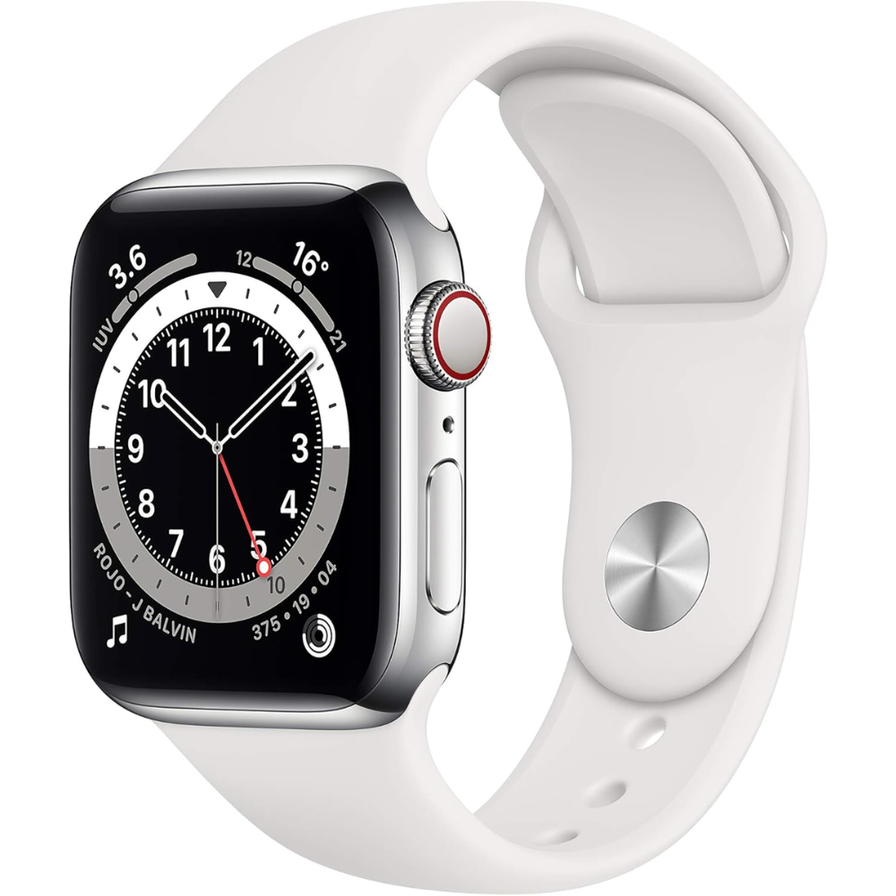 Apple Watch Series 6 (40mm, GPS+Cellular) - Caja de Aluminio Plata Reacondicionado