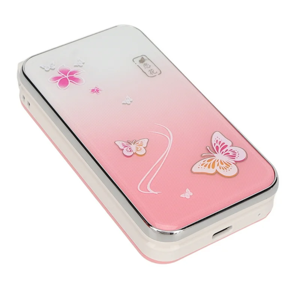 Móvil Con Solapa De Doble Tarjeta 2G GSM - Rosa Openbox