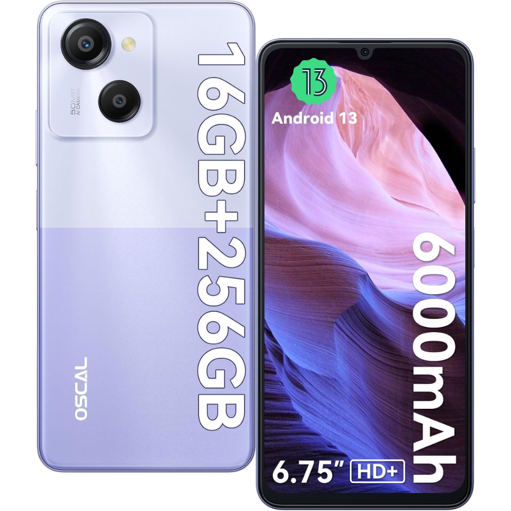 Oscal Modern 8 16GB + 256GB Púrpura Reacondicionado