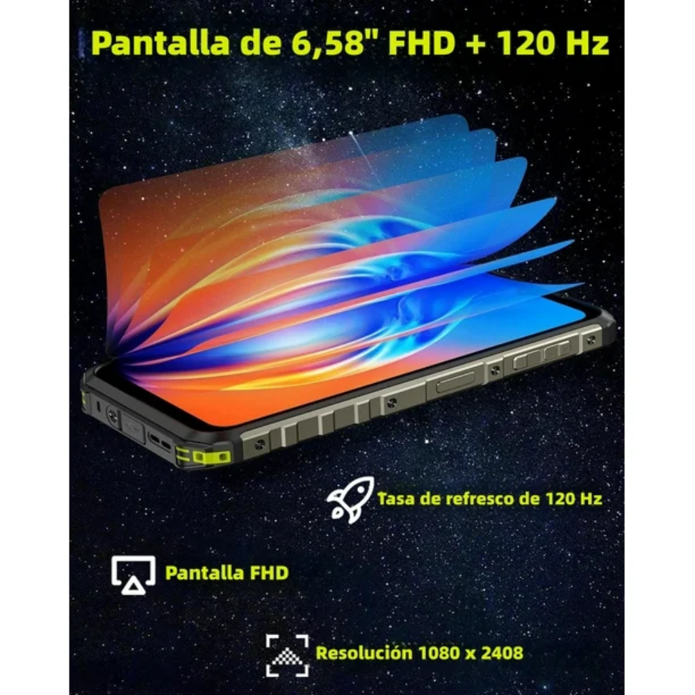Ulefone Armor 22 16GB + 256GB Verde Reacondicionado