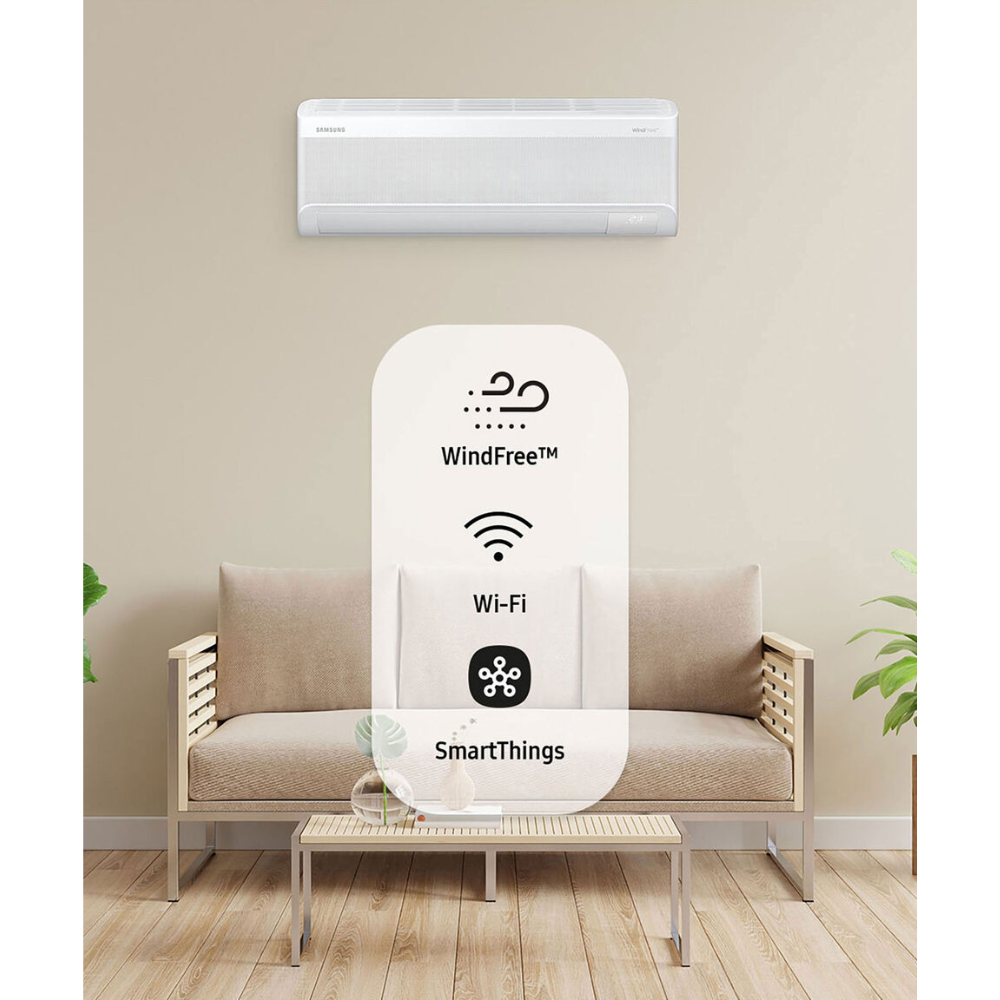 Samsung Aire Acondicionado Wall-Mount Con Energy Saving 24,000 Btu Ar24tshqbur/zs Reacondicionado