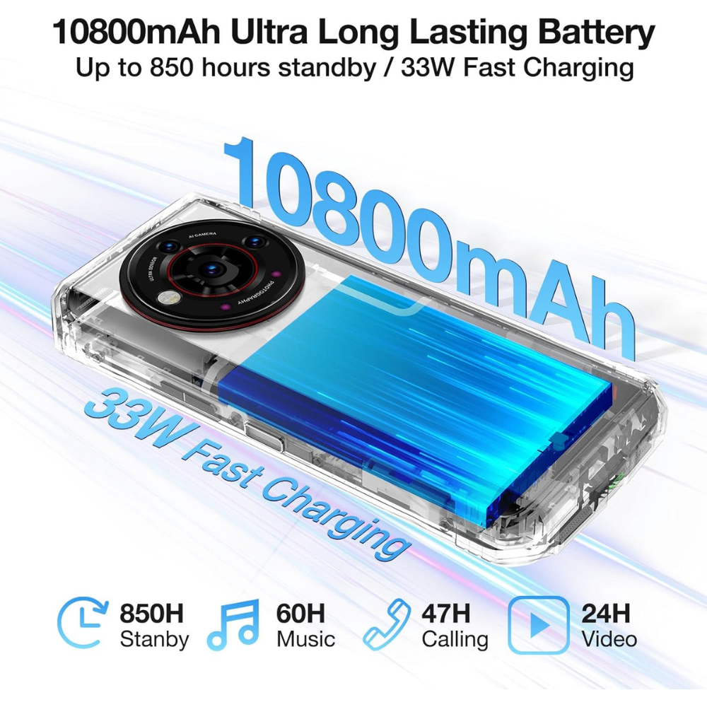 Celular Doogee V30 Pro 32GB + 512GB Naranja