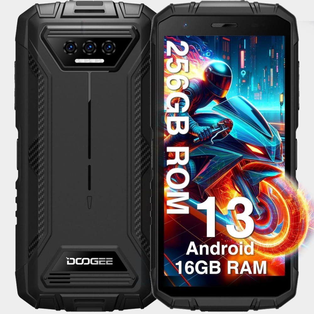 Doogee S41 Max 256GB Negro Con Detalles