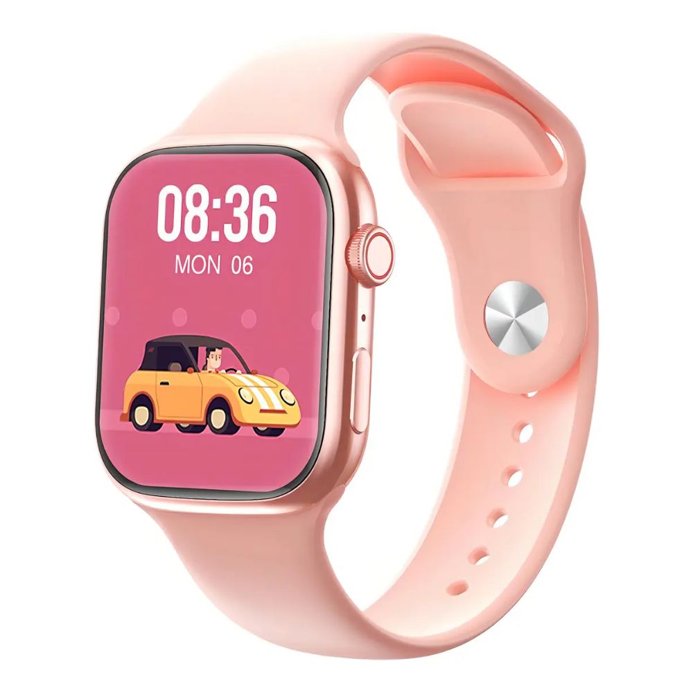 Smartwatch i19 Pro Max 45mm Rosado + Audífonos XT65
