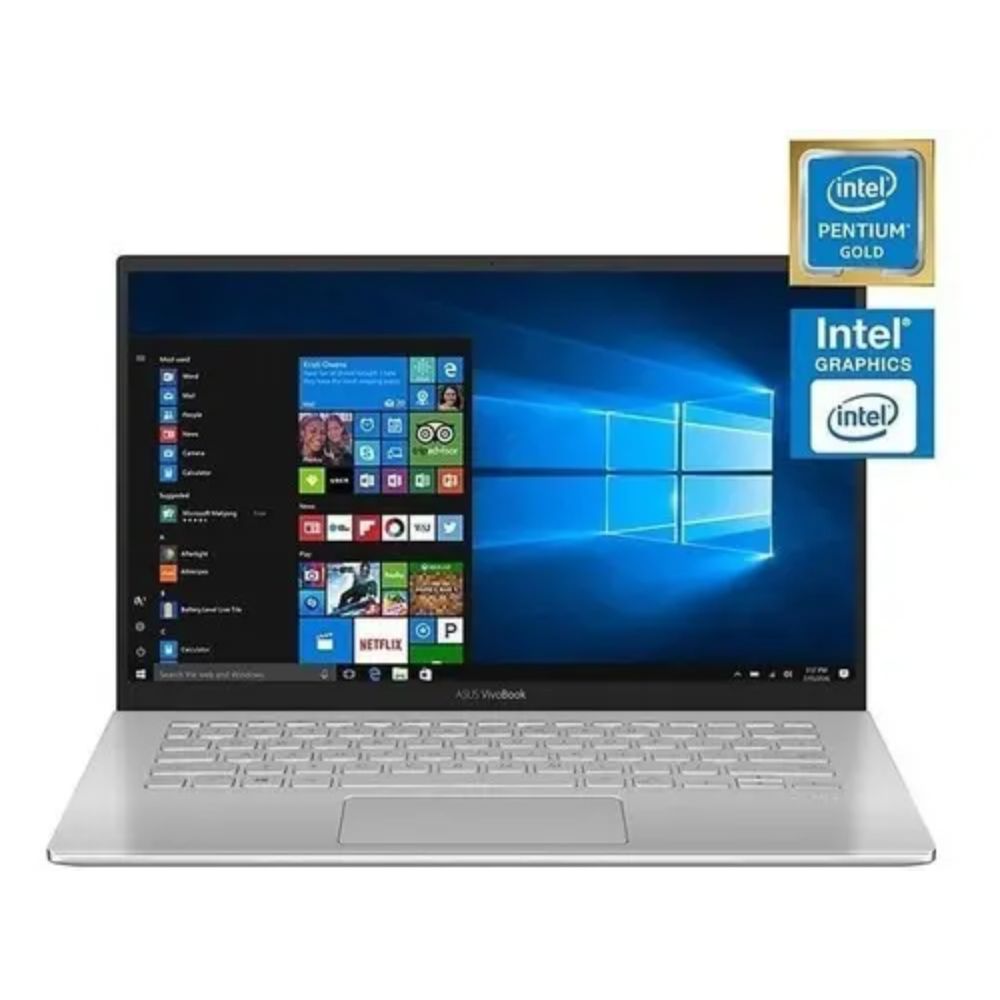 ASUS Vivobook 14 X412FA-EB1261TS Intel Pentium Gold 5405U 4GB RAM 128GB SSD 14" Reacondicionado