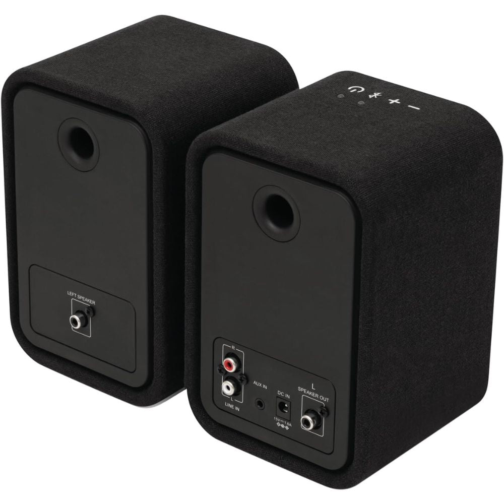 Parlantes Marley Uplift Bookshelf Bluetooth Negro EM-JA027-SB Open Box