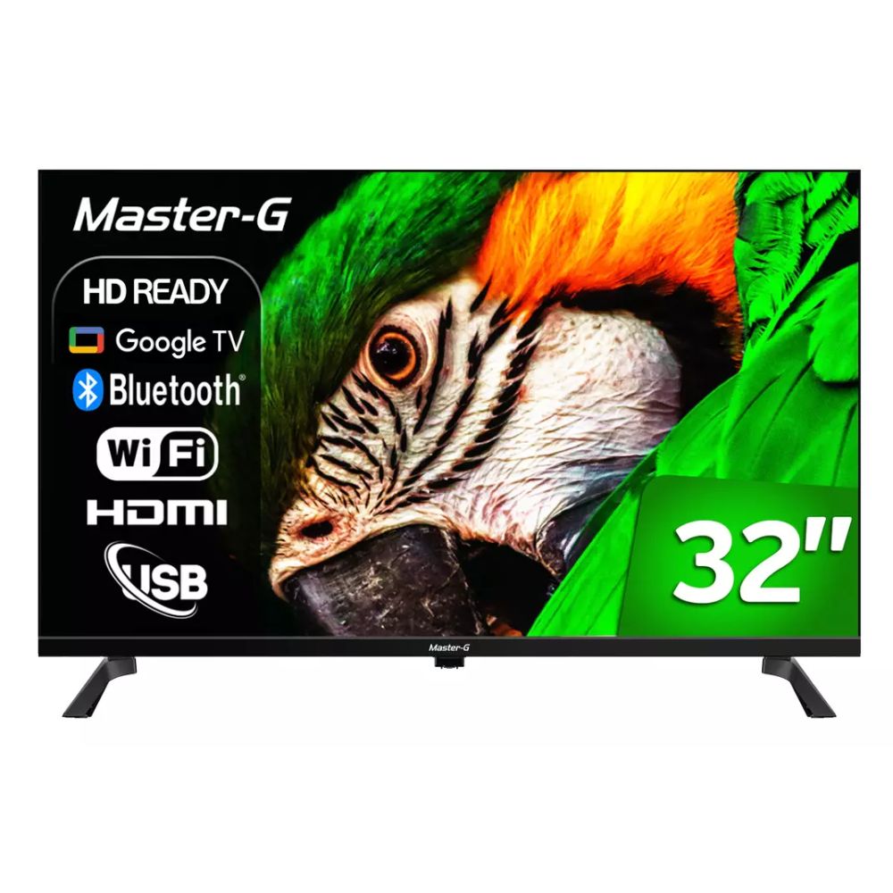 Master-G Smart TV LED 32" Google TV HD MGG32HFK5 Open Box