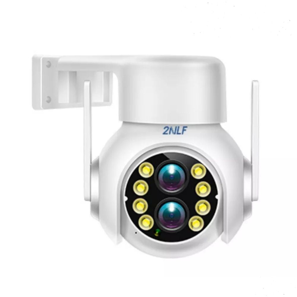 2NLF® 4MP Dual Lente Cámara de Seguridad WiFi Zoom Óptico 15X Reacondicionada