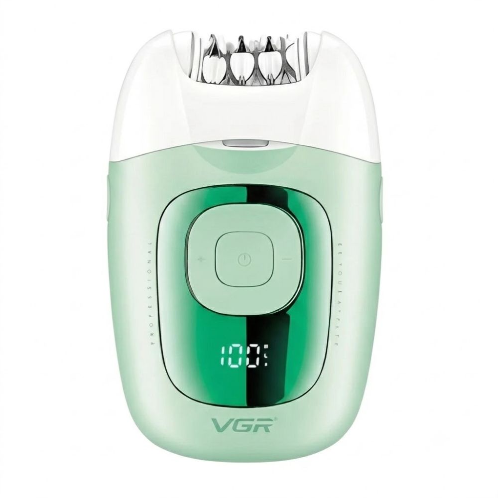 VGR Depiladora Eléctrica para Mujer Verde - Reacondicionado