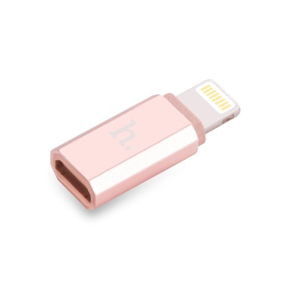 Adaptador Hoco Converter Micro USB to Lightning Rose Gold Openbox - Reuse Chile