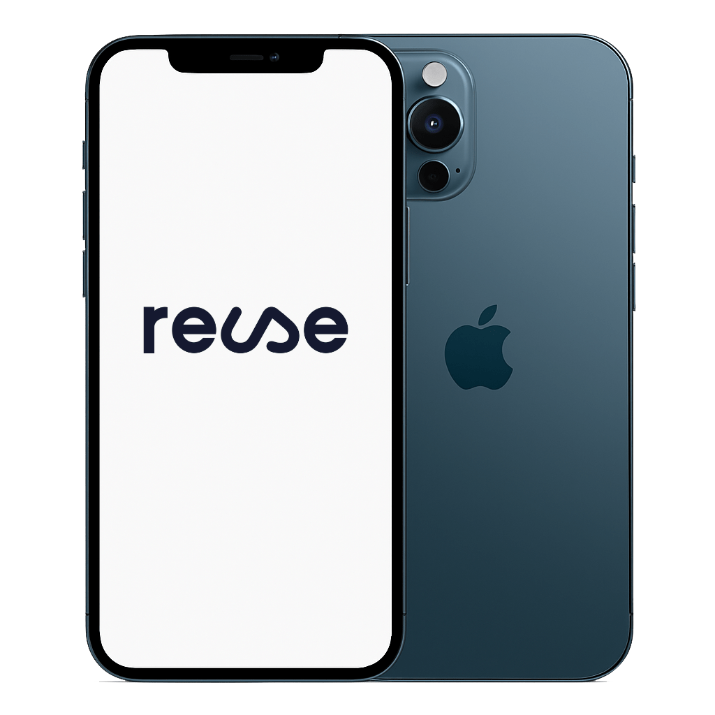 Apple iphone 12 pro max 256GB Azul Reacondicionado - Reuse Chile