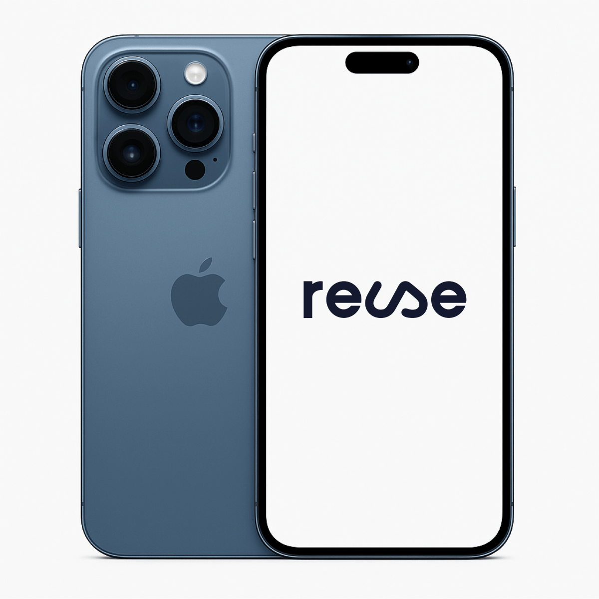 Apple iphone 15 pro max 256GB Azul Reacondicionado - Reuse Chile