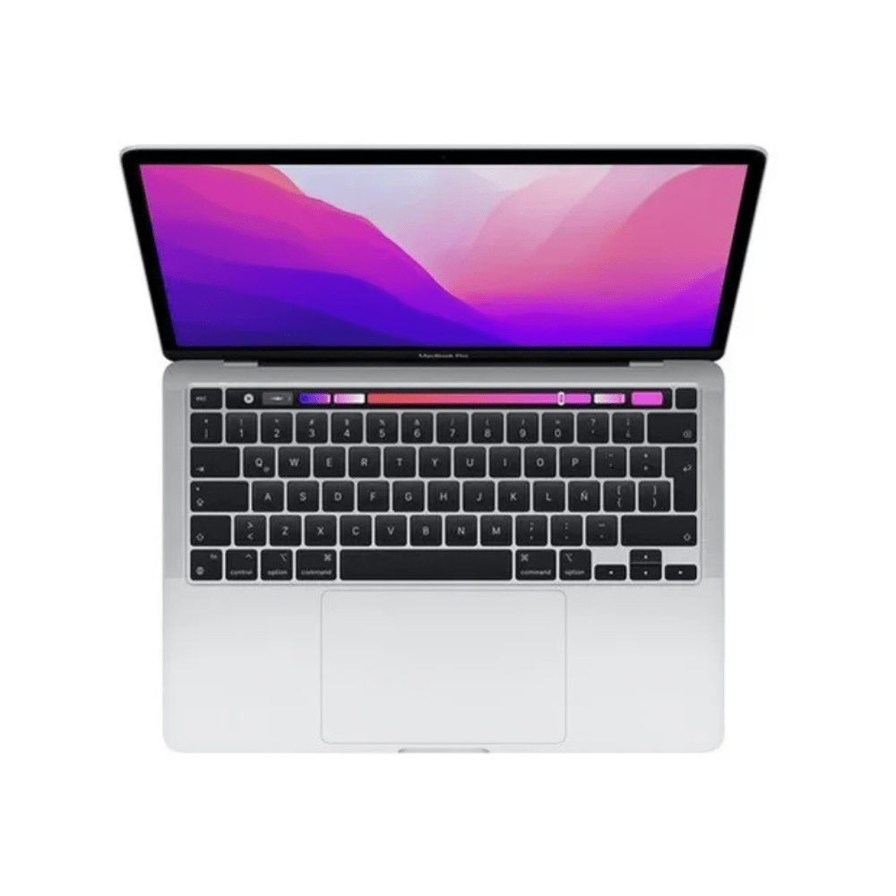 Apple Macbook Pro 13" M2 8CPU 10GPU 8GB RAM 256GB SSD Plata (2022) Reacondicionado - Reuse Chile