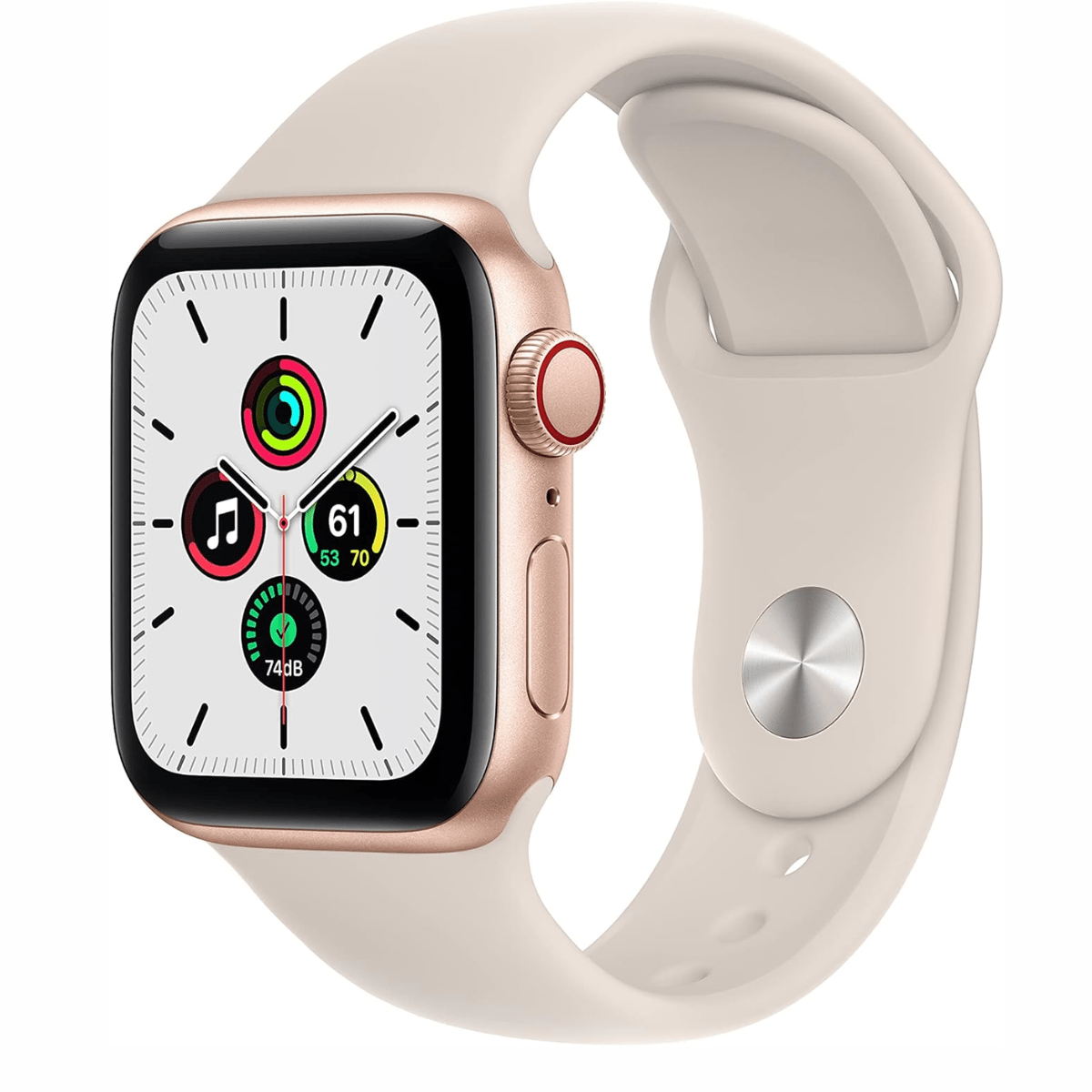 Apple Watch SE 2020 (40mm, GPS+Cellular) - Caja de Aluminio Oro Reacondicionado - Reuse Chile