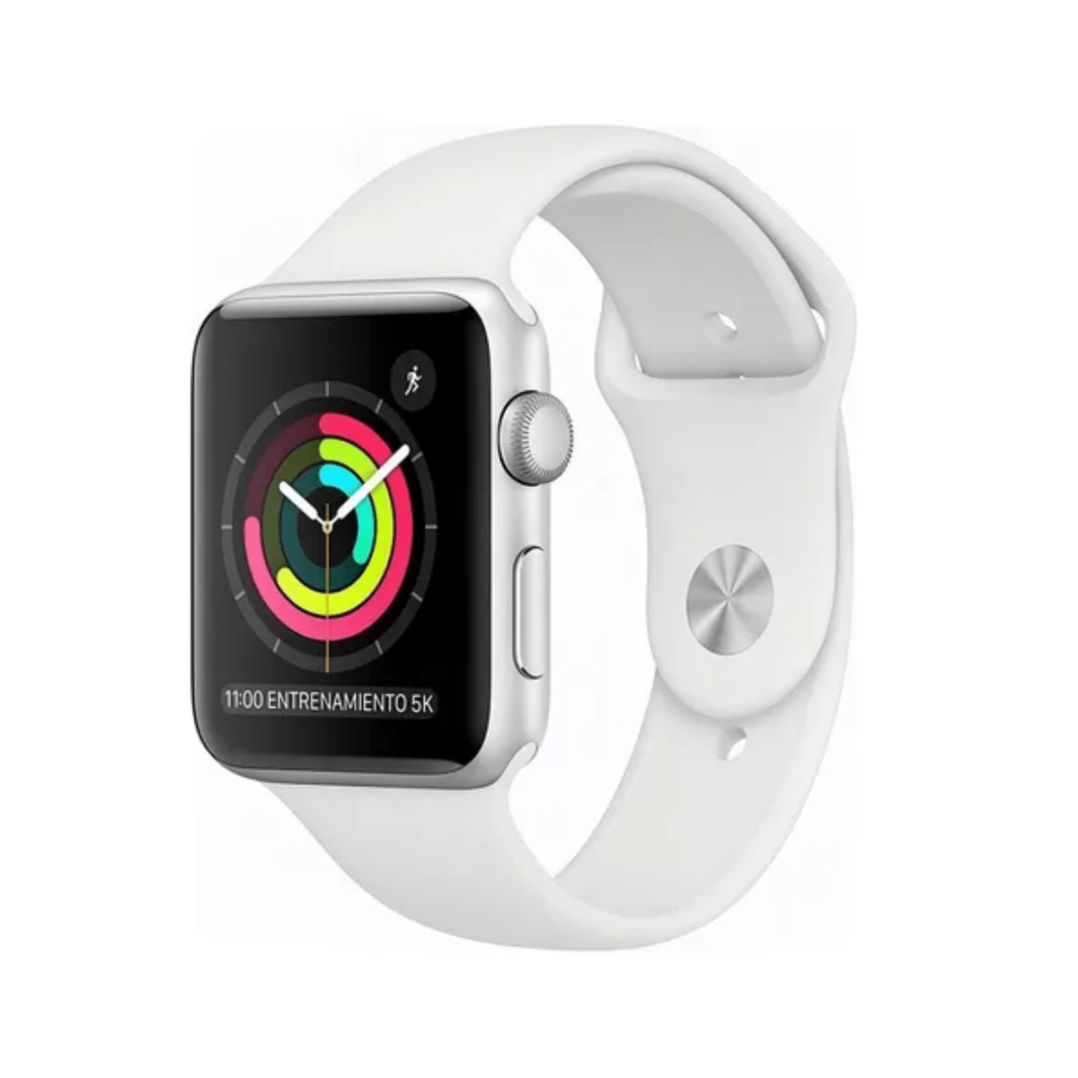 Apple Watch Series 3 (38mm, GPS) - Caja de Aluminio Gris Correa Blanca Reacondicionado - Reuse Chile