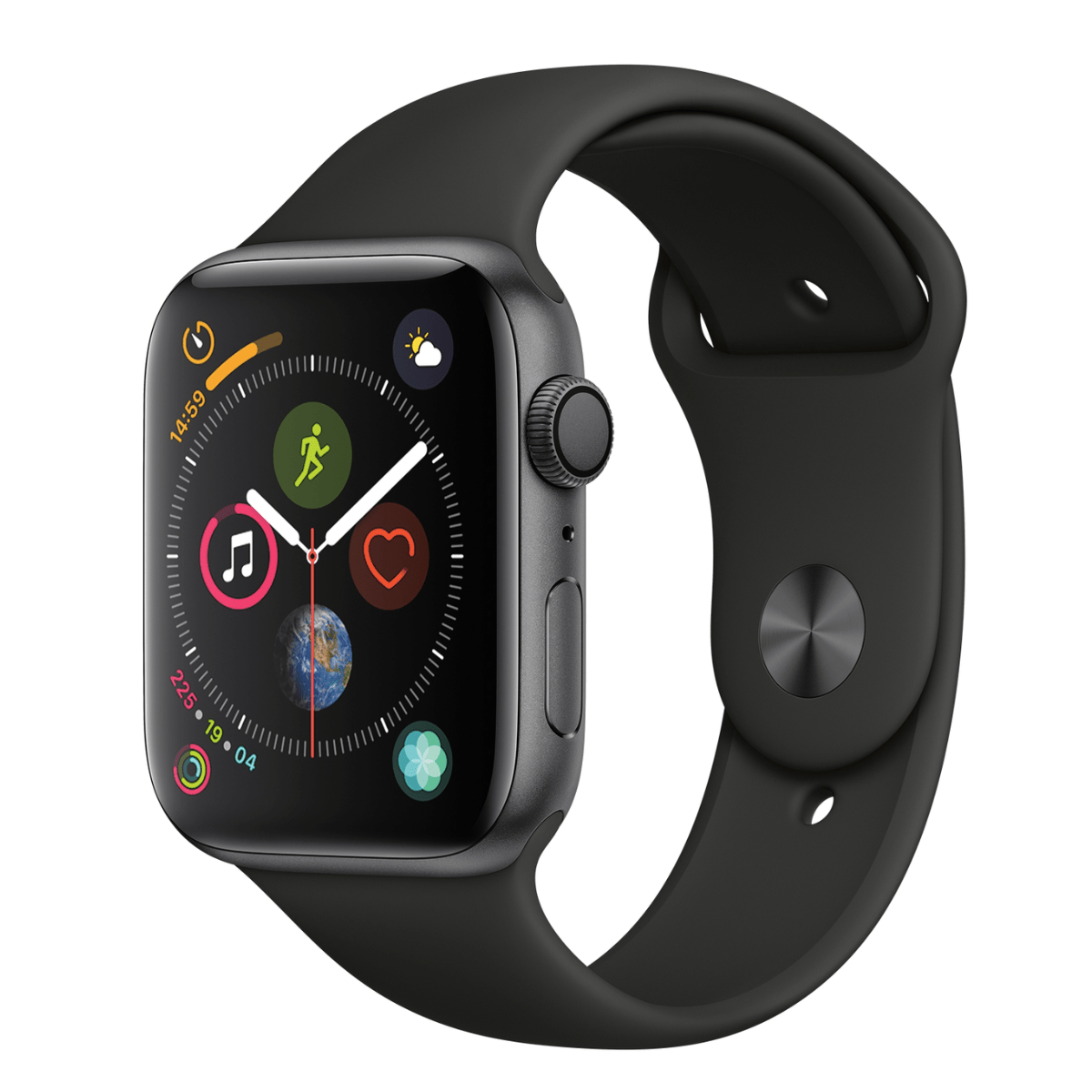 Apple Watch Series 4 (40mm, GPS) - Caja de Aluminio Negro Reacondicionado - Reuse Chile