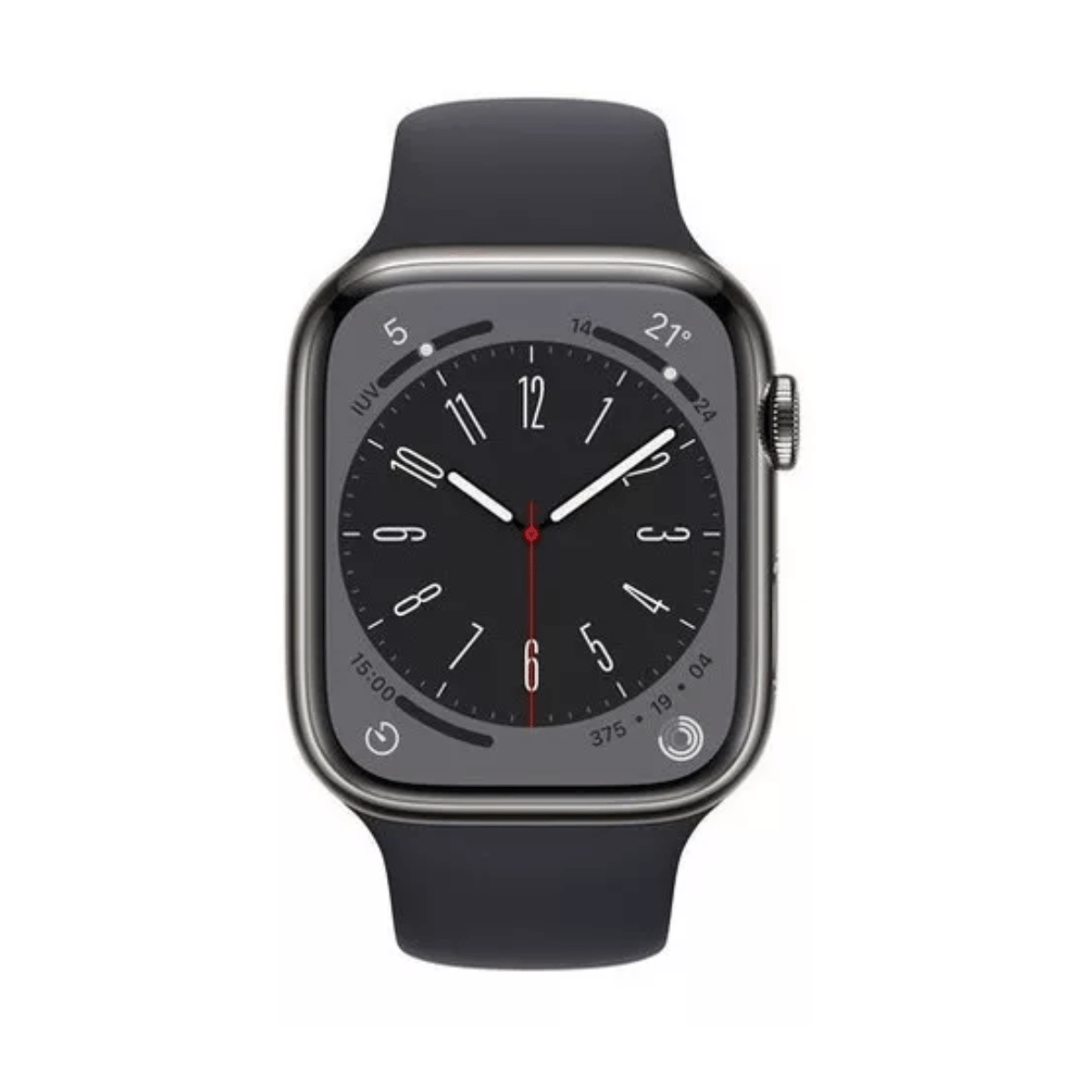 Apple Watch Series 8 (41mm, GPS) Aluminio Medianoche Reacondicionado - Reuse Chile