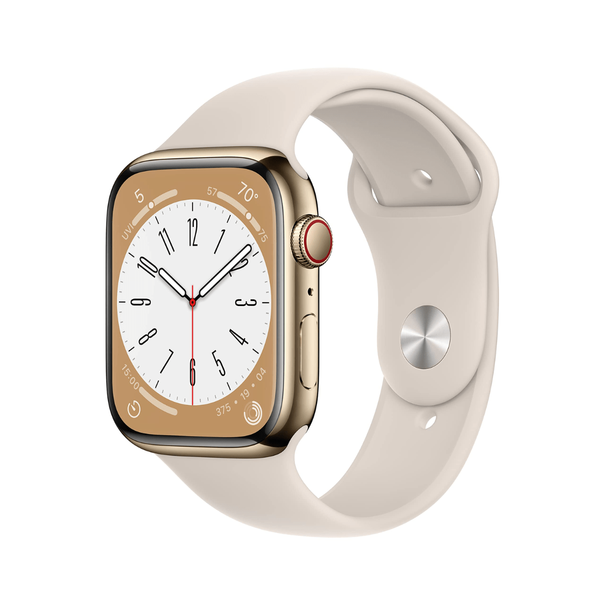 Apple Watch Series 8 (GPS + Cellular, 45MM) Aluminio Oro OpenBox - Reuse Chile