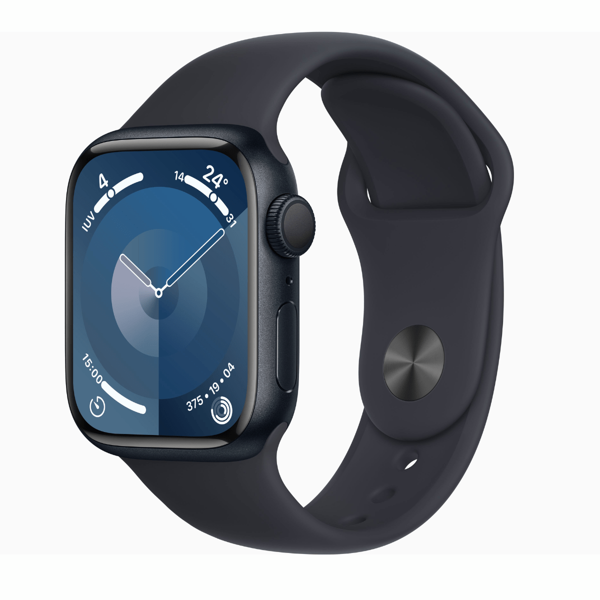 Apple Watch Series 9 (41mm, GPS) - Caja de Aluminio Negro Reacondicionado - Reuse Chile