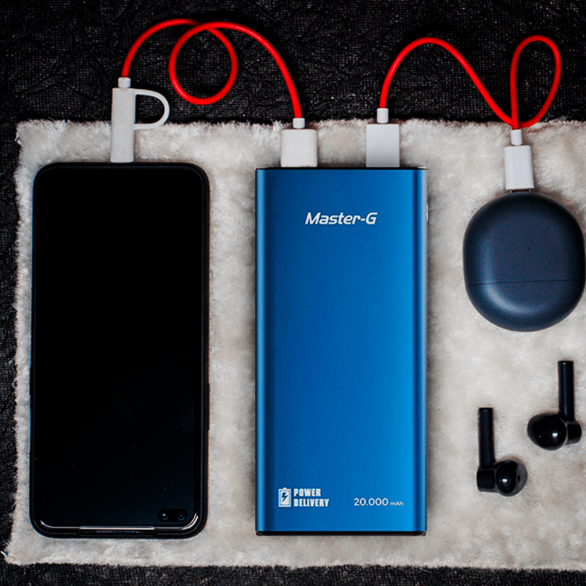 Batería Externa Master - G Batería PowerBank 20.000 mAh Reacondicionado - Reuse Chile