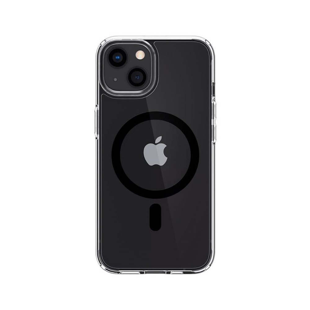 Carcasa Iphone 13 Mini Spigen Crystal Hybrid Clear compatible con Mag Safe Openbox - Reuse Chile
