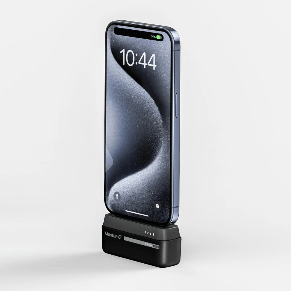 Cargador Base Portátil Pocket 5000mAh TipoC Celeste Master - G Reacondicionado - Reuse Chile