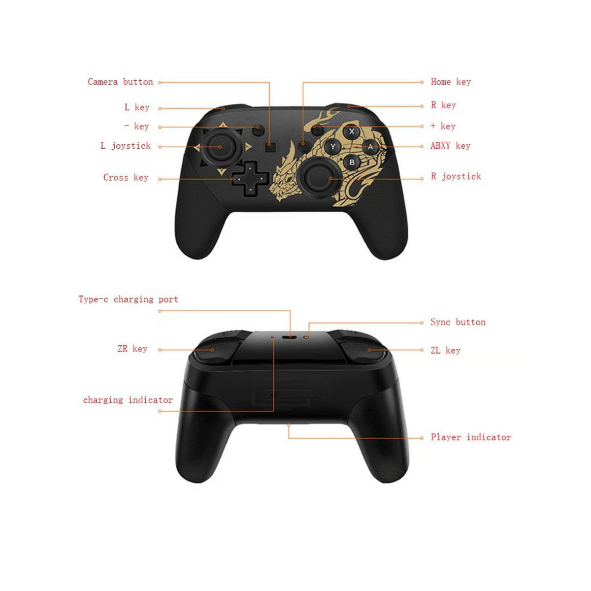 Control Inalámbrico NS Switch Pro Openbox - Reuse Chile