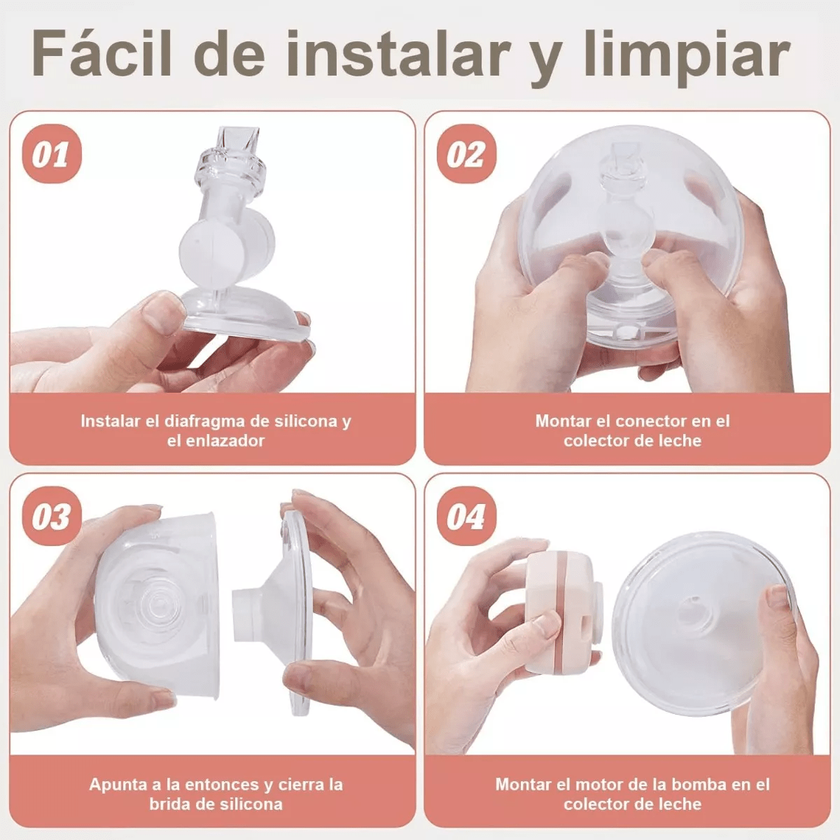 Extractor De Leche Eléctrico Portátil Manos Libres Openbox - Reuse Chile