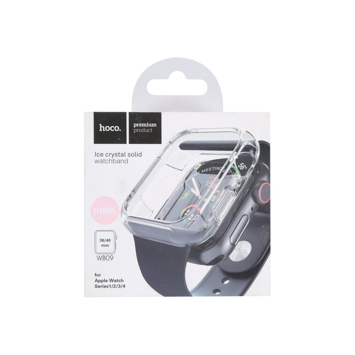 iWatch Band Tipo 1 Ice Crystal Solid Pink 38/40mm Openbox - Reuse Chile