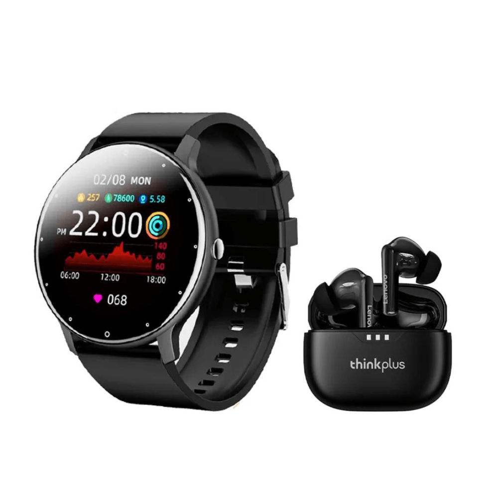 Kit Smartwatch Toumi Fit + Audífonos Lenovo LP3 Pro TWS Openbox - Reuse Chile