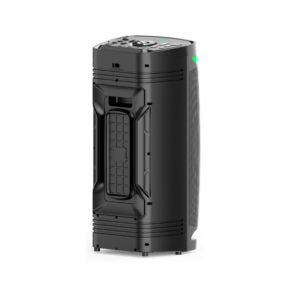 label - 2 label - 5 label - 7 30 % Parlante Bluetooth 8" x2 Karaoke Carga Inalámbrica Reacondicionado - Reuse Chile