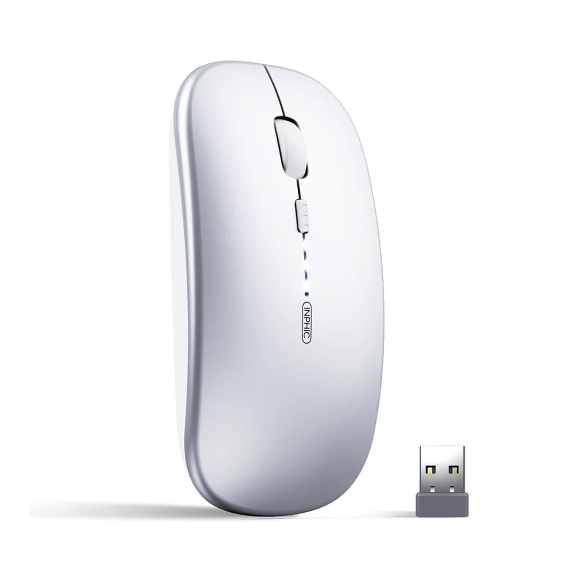 Mouse inalámbrico recargable INPHIC PM1 24G Openbox - Reuse Chile